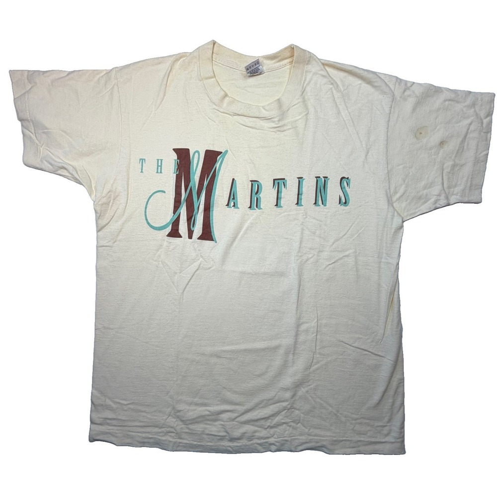 Vintage 90s The Martins Gospel Christian Music XL T Shirt USA Single Stitch
